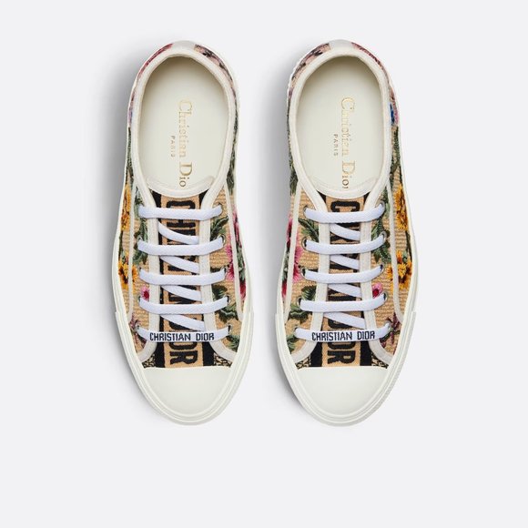 Brand new Dior embroidered sneakers size 38 - Picture 1 of 6